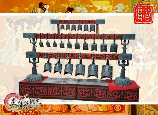 22件C型編鐘、小型演奏級、F調(diào)主旋律