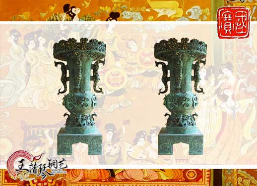 曾侯乙銅尊，武漢東湖賓館雕塑