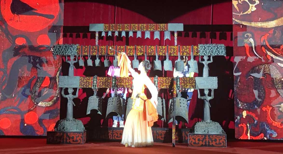 隨州編鐘音樂(lè)《楚商》古樂(lè)欣賞！